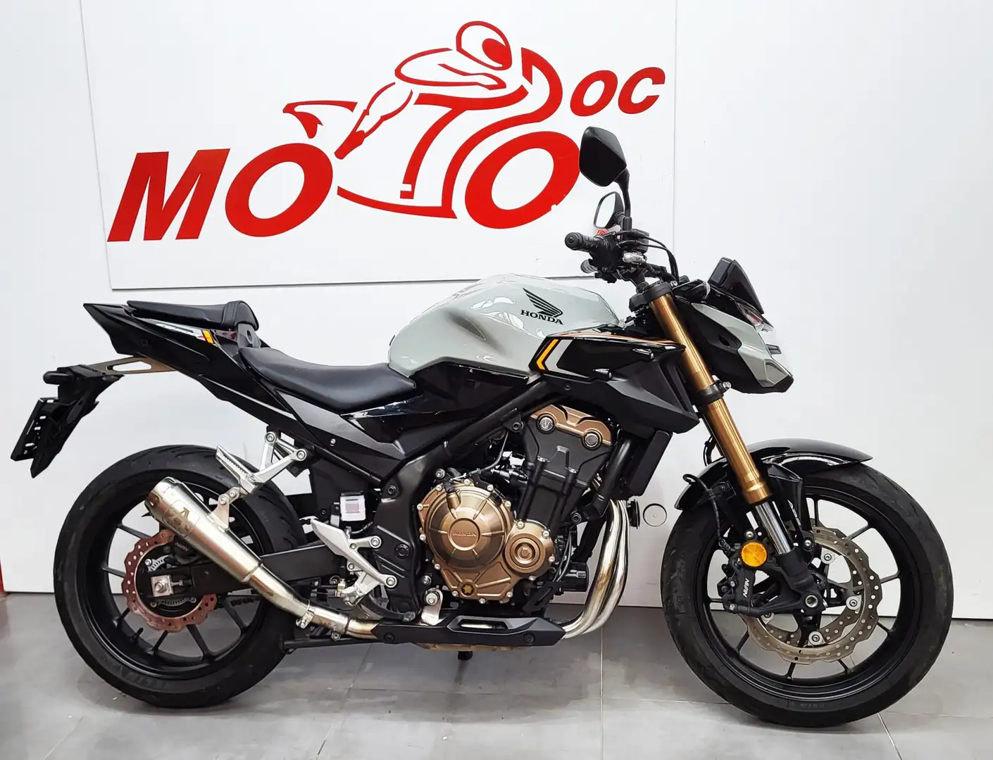 Honda CB 500 F ***MOTODOC.BE*** Gris - 1