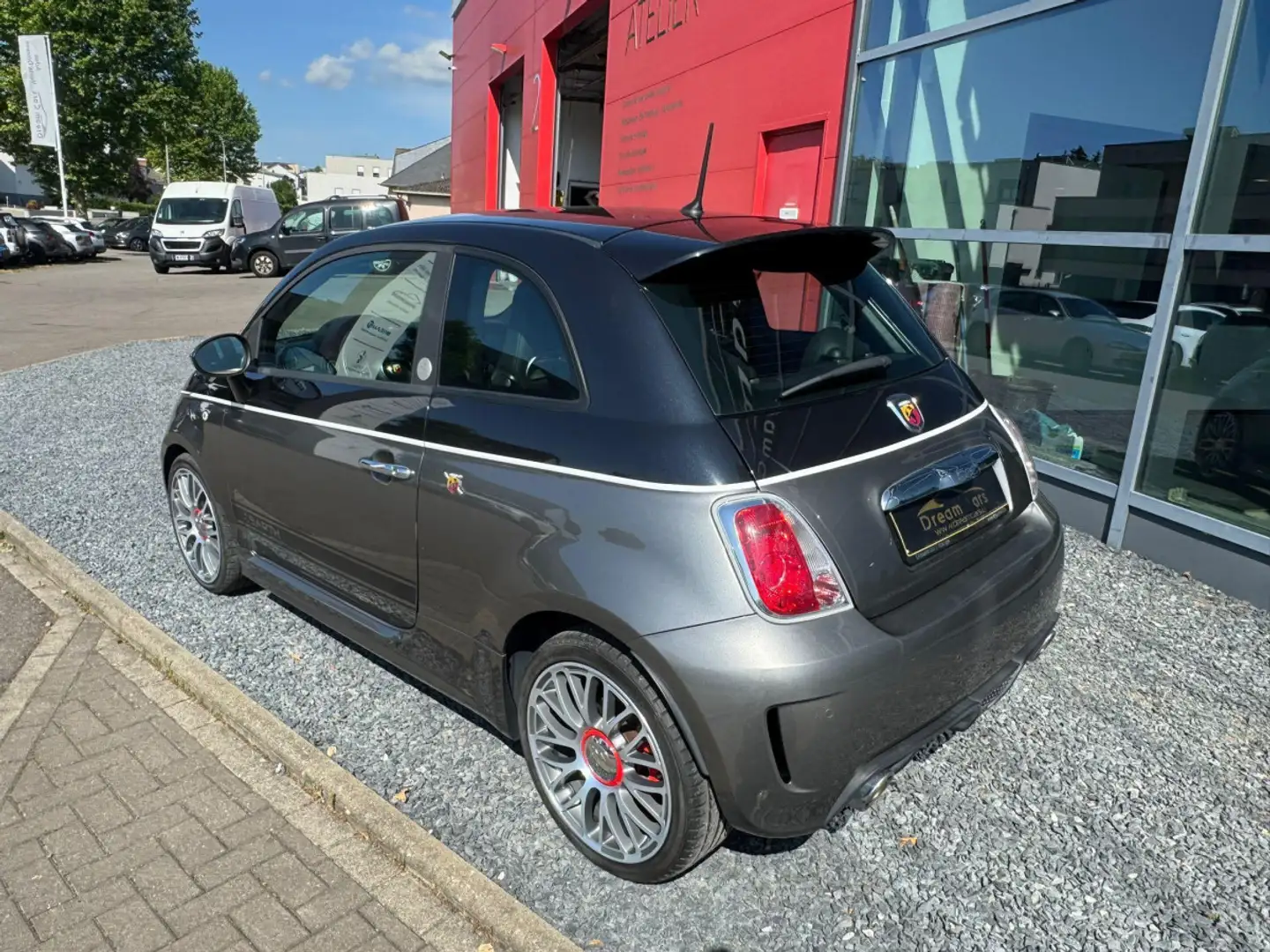 Abarth 500 AUTOMATIQUE Gris - 2