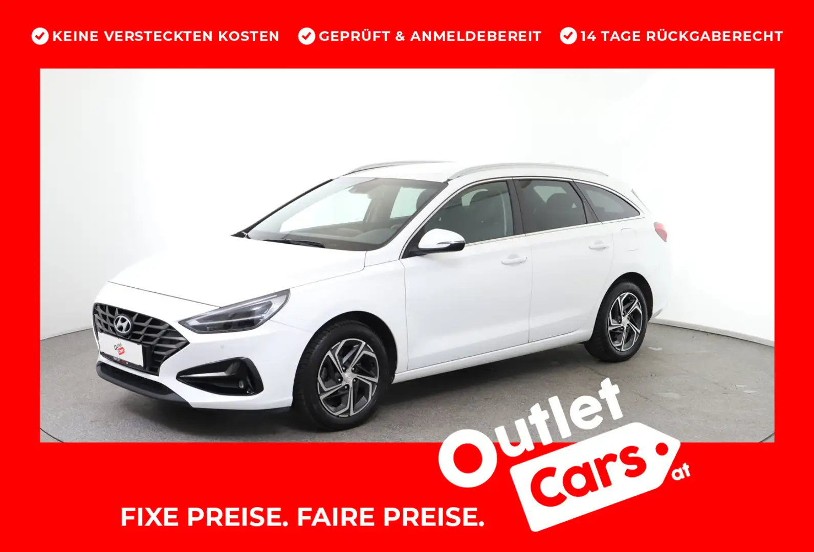 Hyundai i30 CW 1,6 CRDi Trend Line bijela - 1