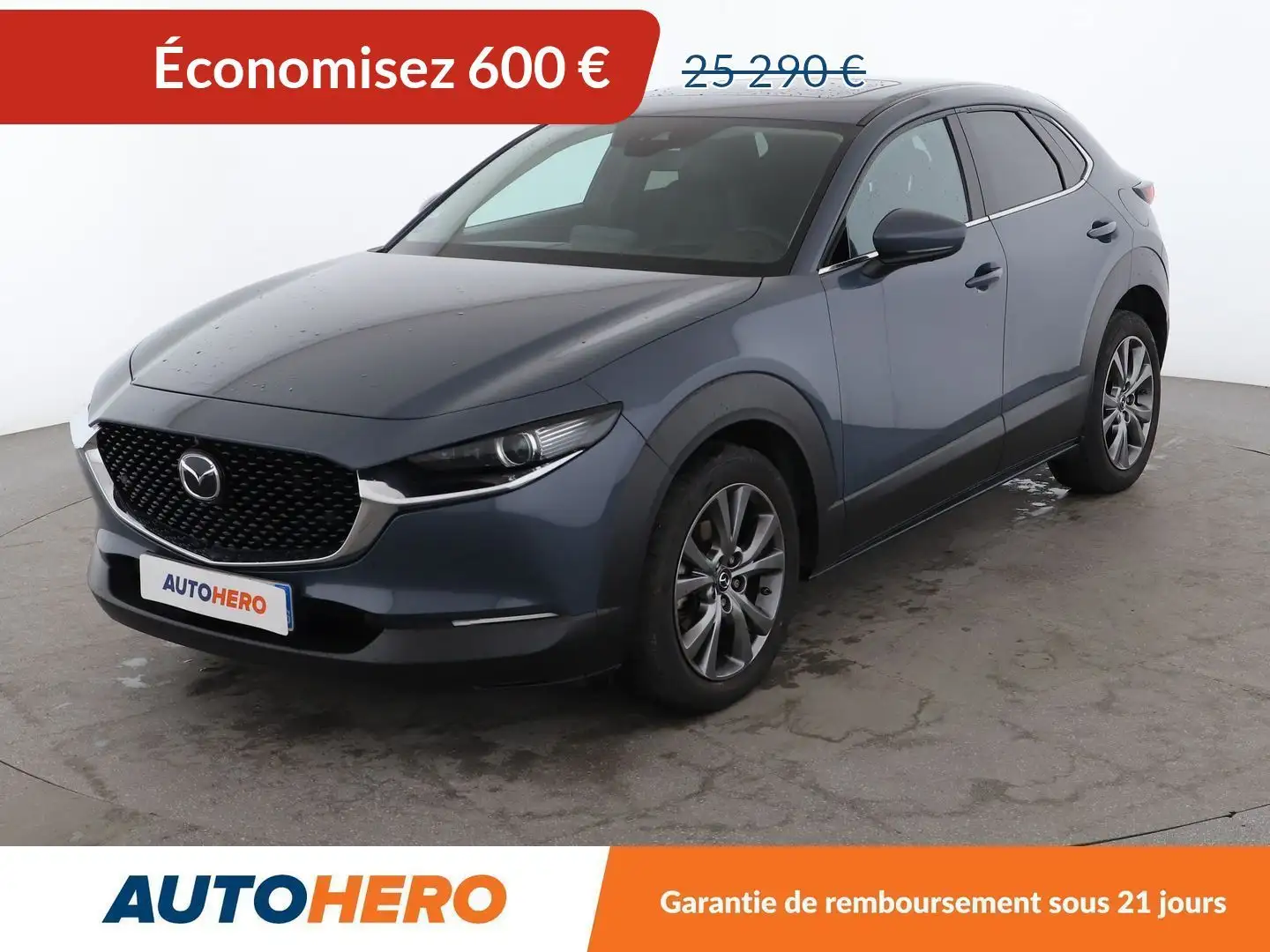 Mazda CX-30 2.0 Skyactiv-X M Hybrid 4x4 Exclusive BVA6 Gris - 1
