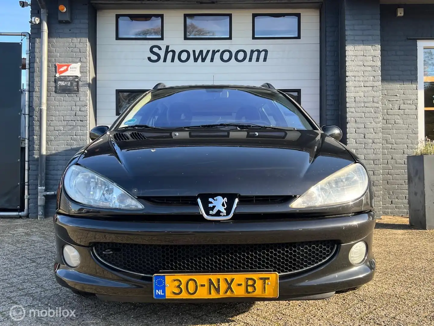 Peugeot 206 SW 1.6-16V *AIRCO*NIEUWE KOPPELING*TREKHAAK* Zwart - 2