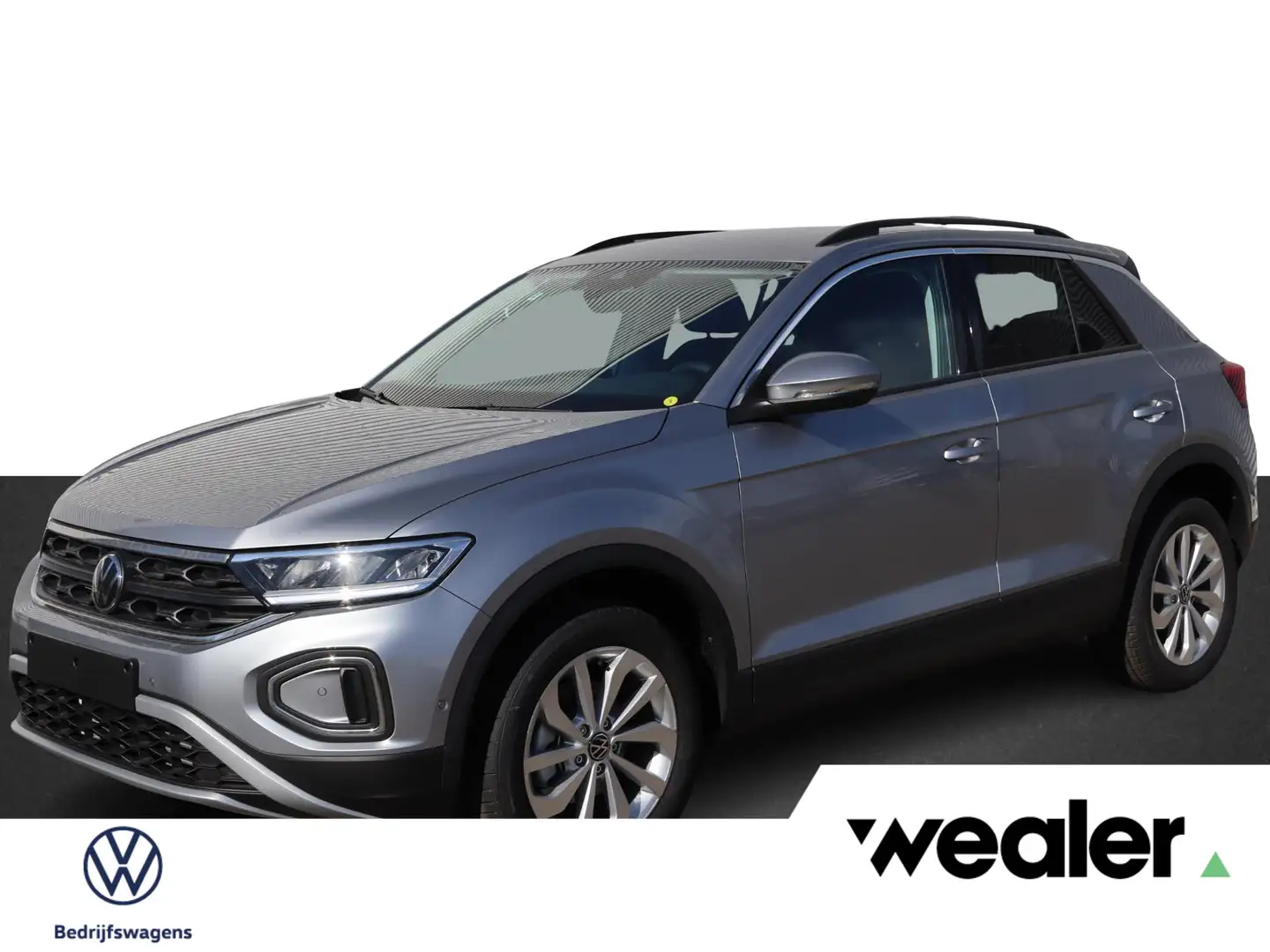 Volkswagen T-Roc Life Edition 1.5 110 kW / 150 pk TSI SUV 7 versn. Zilver - 1