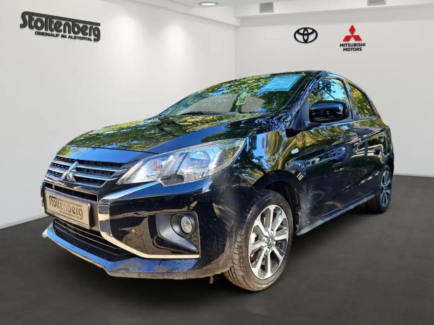 Mitsubishi Space Star Select+ 1.2 EU6d Zwart - 1