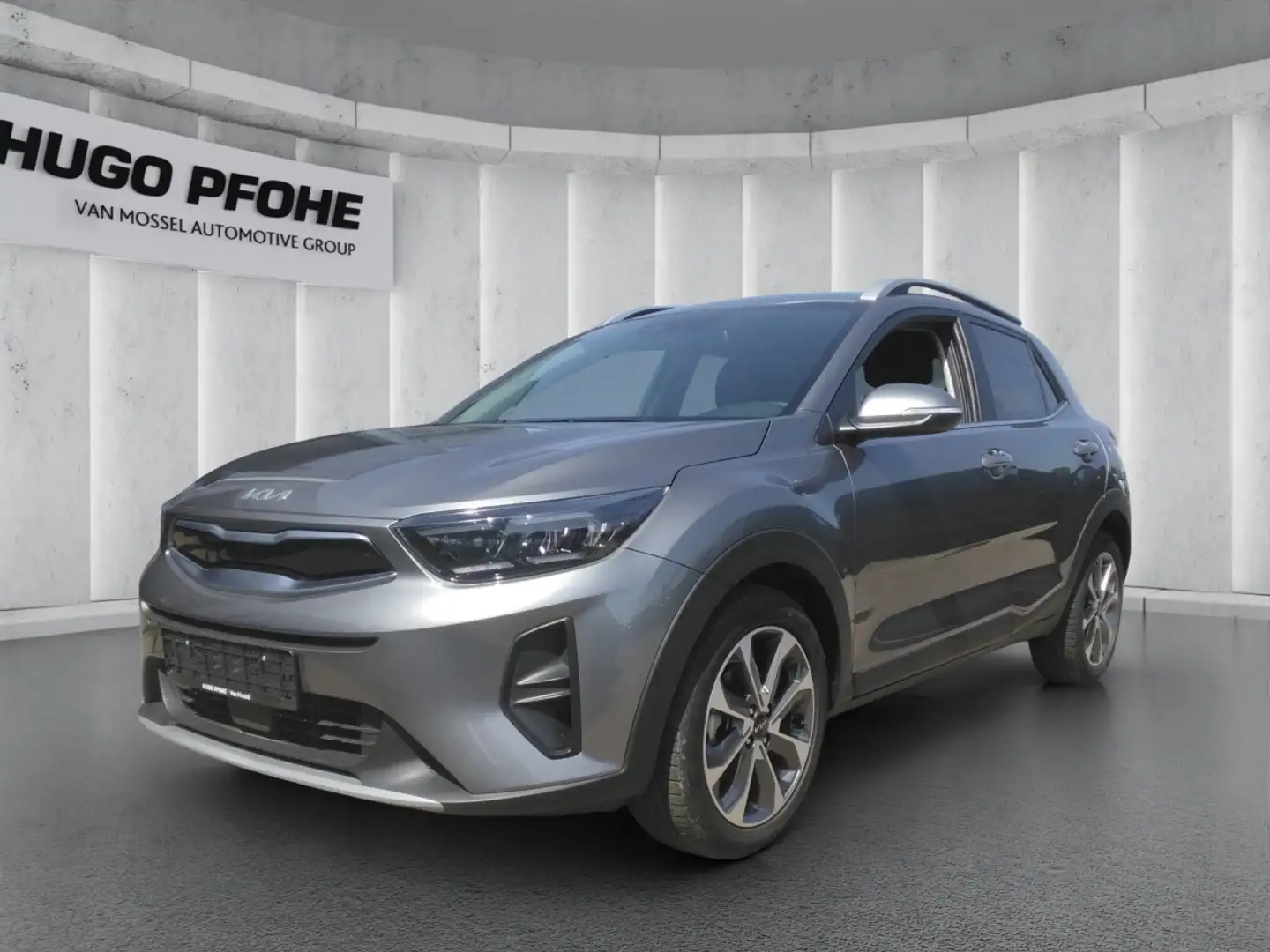 Kia Stonic 1.0 T-GDI Inspire Navi SHZ PDC Grijs - 1