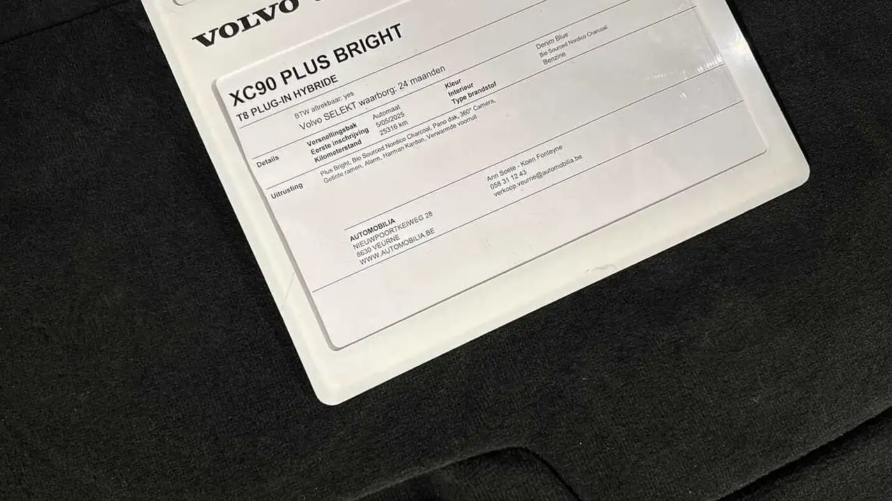 Volvo XC90 II Plus Bright T8 AWD Hybride 7 zit Pano dak 3, миниатюра 15