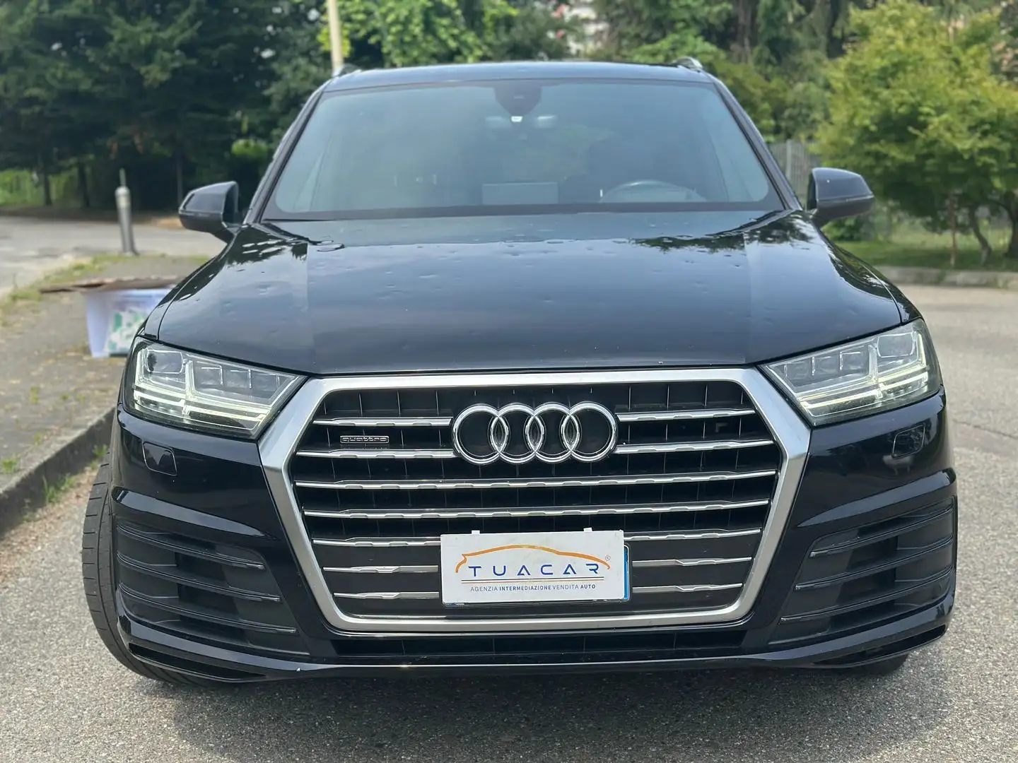 Audi Q7 S Line 3.0 TDI Bleu - 2