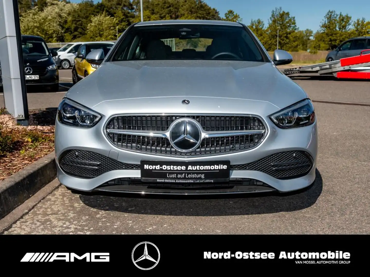 Mercedes-Benz C 180 AVANTGARDE ADV. LED KAMERA SHZ AMBIENTE Argent - 2