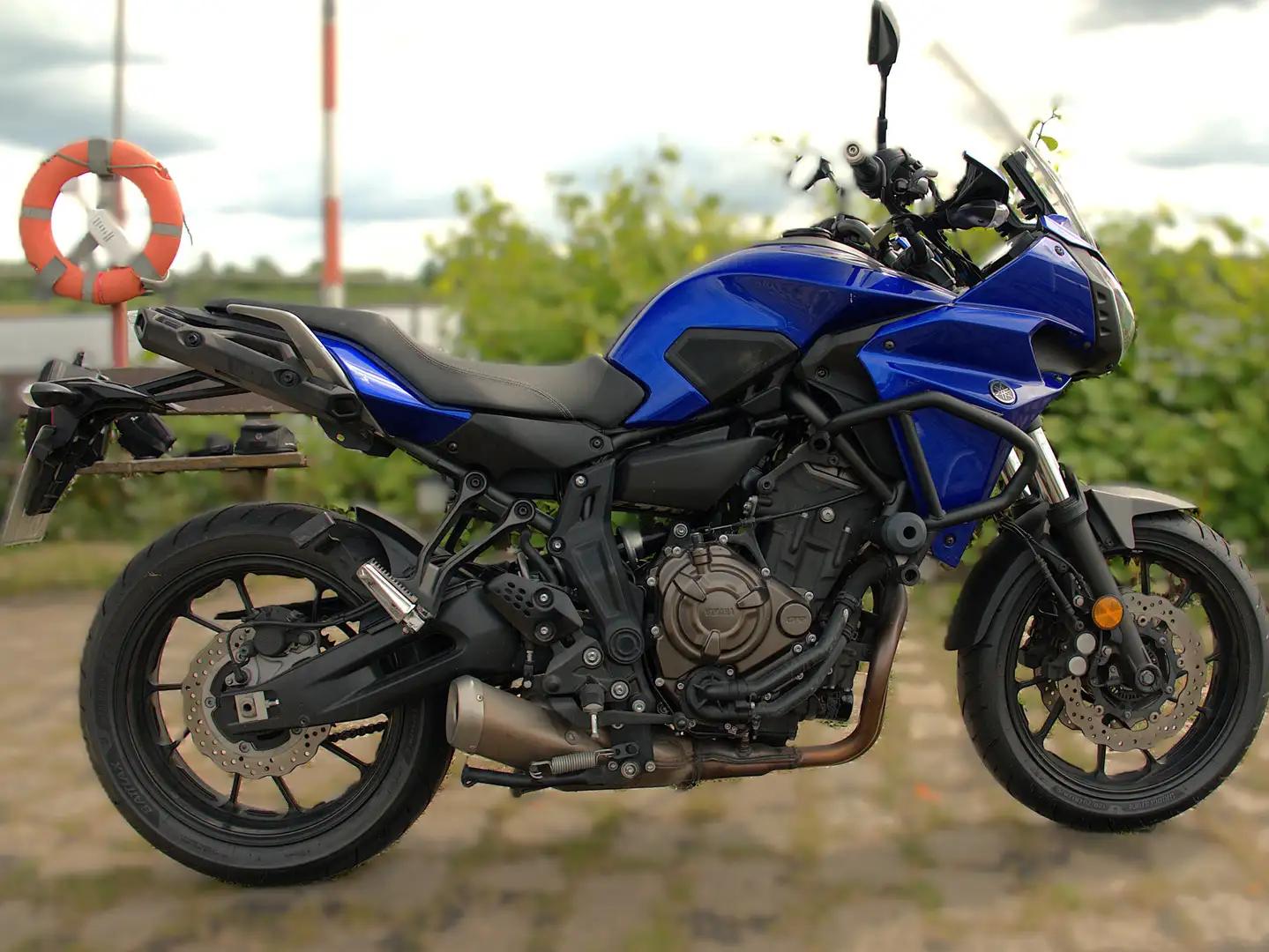 Yamaha Tracer 700 *NEU Service/HU/Reifensatz*Koffer*Sturzbügel* Niebieski - 2