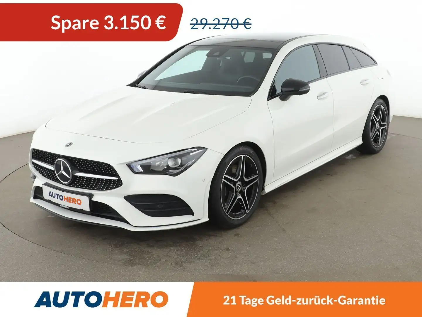 Mercedes-Benz CLA 200 d Shooting Brake AMG Line Aut.*360°*PANO*NAVI*LED* Weiß - 1