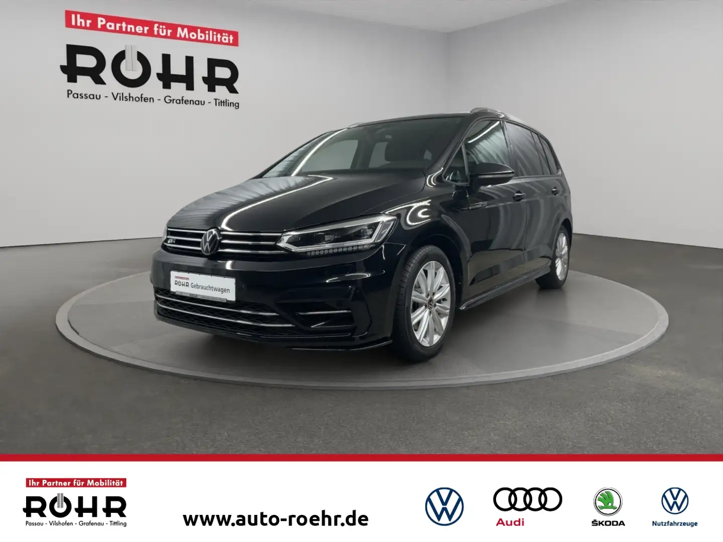 Volkswagen Touran R-Line (Kamera.Klima.Regensensor) 1.5 TSI DSG Schwarz - 1