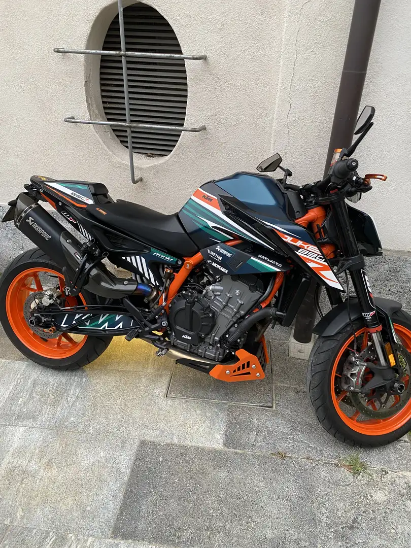KTM 890 Duke R Track Pack Narancs - 2