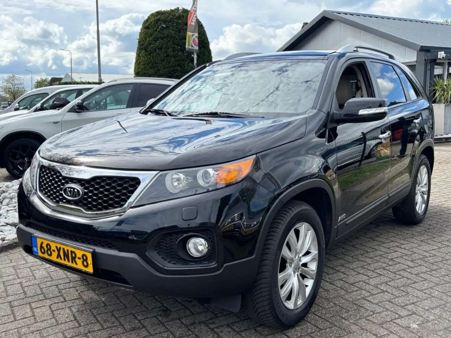 Kia Sorento 2.4 4WD Aut 2012 MOTORSCHADE EX BPM Zwart - 1