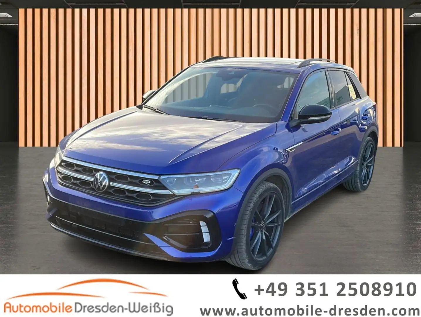 Volkswagen T-Roc R 2.0 TSI DSG 4Motion*Navi*ACC*Beats*Pano* Blau - 1