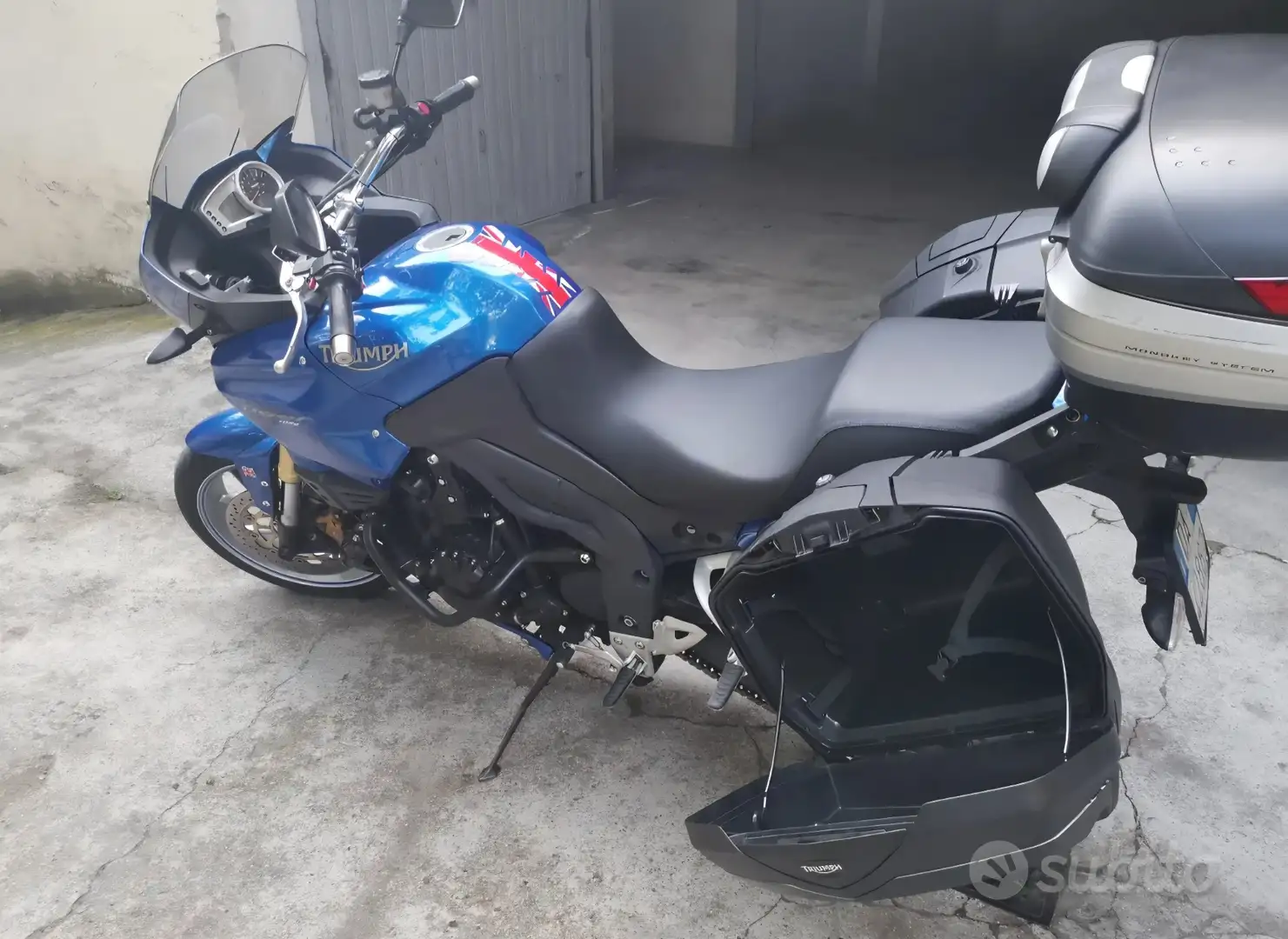 Triumph Tiger Sport Bleu - 1