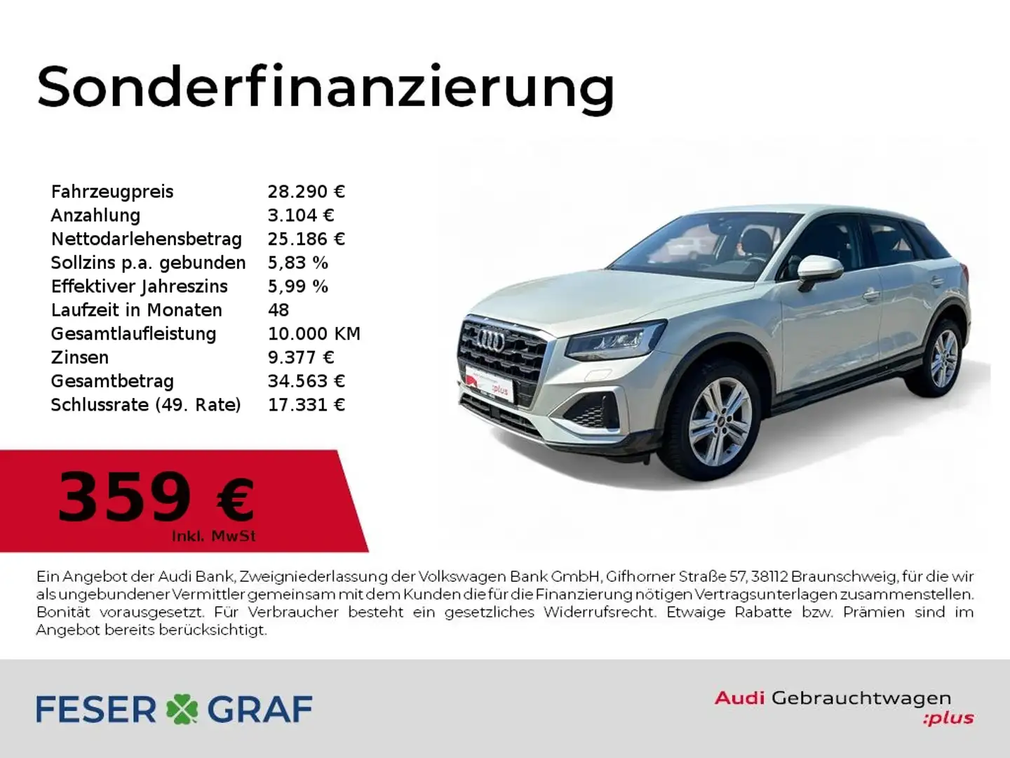 Audi Q2 35 TFSI S-tronic Advanced LED/Navi+/SHZ/PDC+/Kamer Silber - 1
