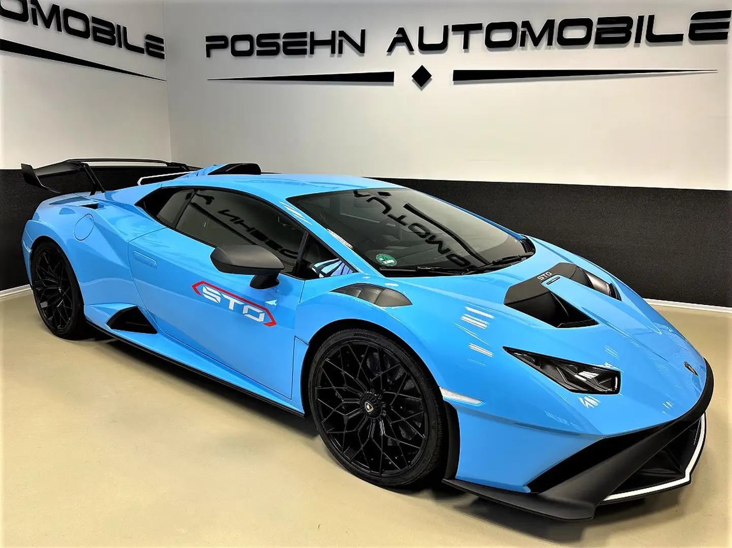 Lamborghini Huracán STO Carbon Lifting 20" Sportsitze Blau - 1