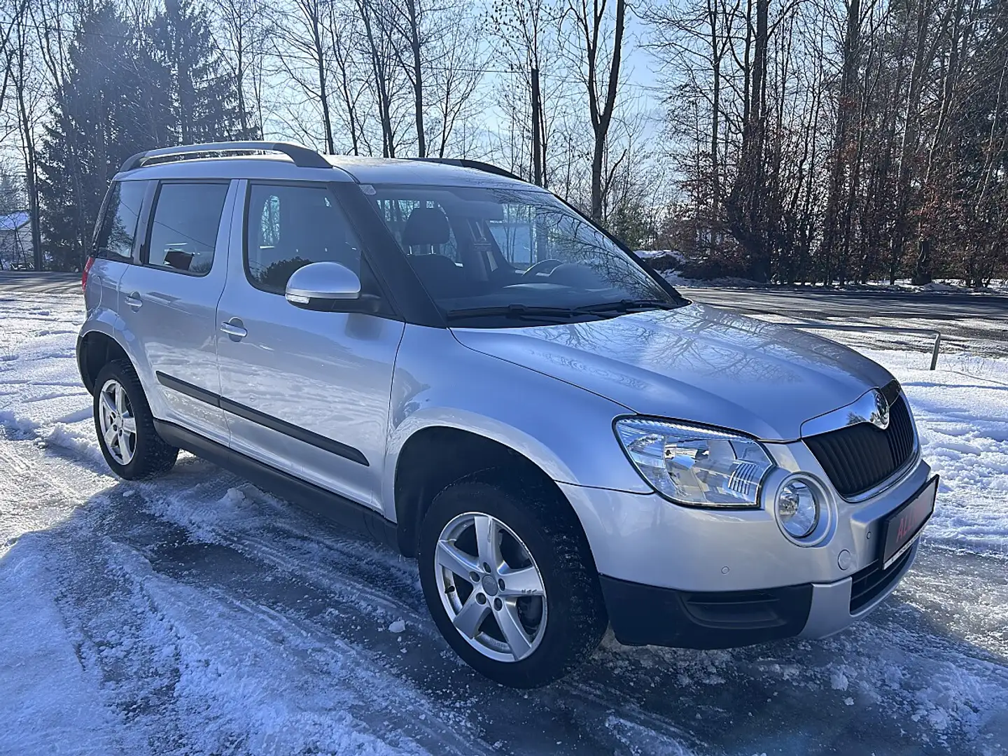 Skoda Yeti 2.0 TDI 4x4 NEUES PICKERL Silber - 2