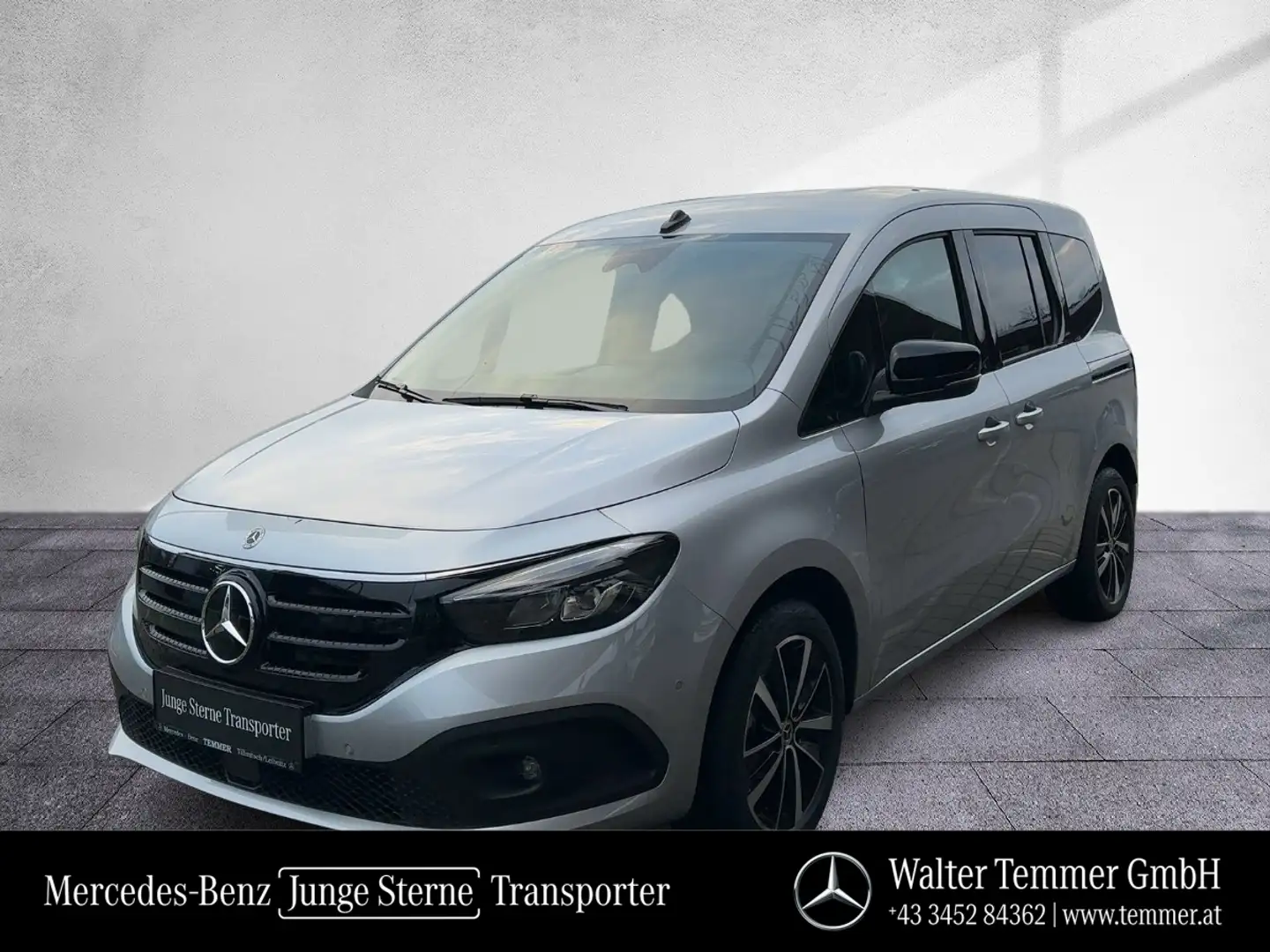 Mercedes-Benz EQT 200 Standard MBUX  Leder RKam Navi  LED Plateado - 1