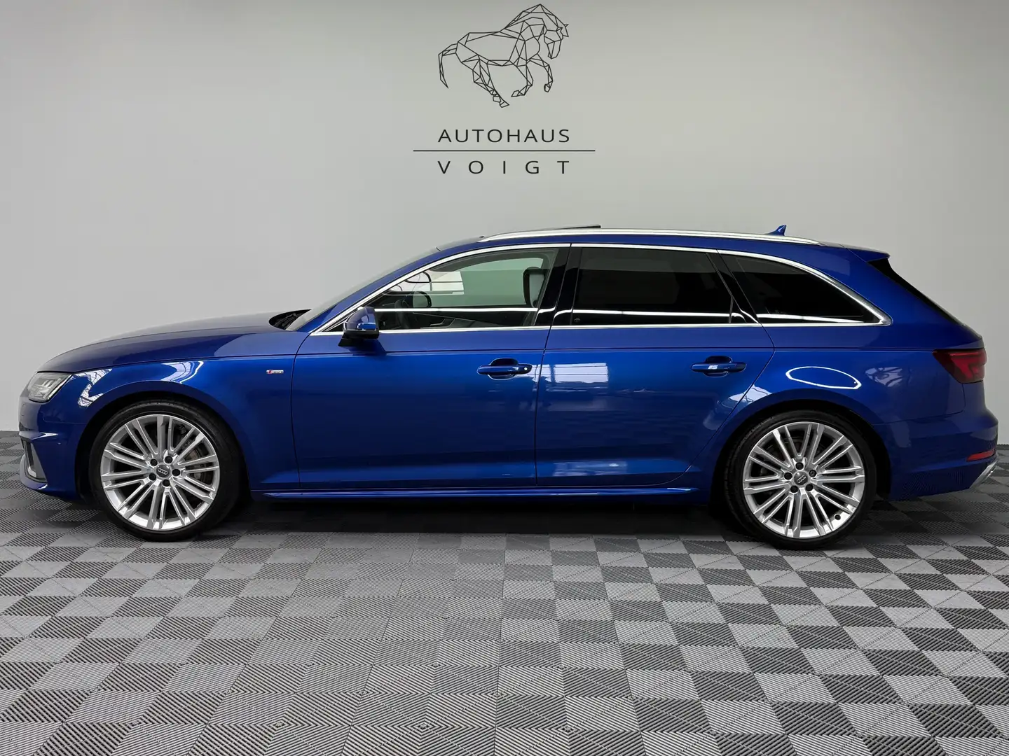 Audi A4 40 TDI q.|S-Line|design|exclusive|Pano|Matrix Blau - 1