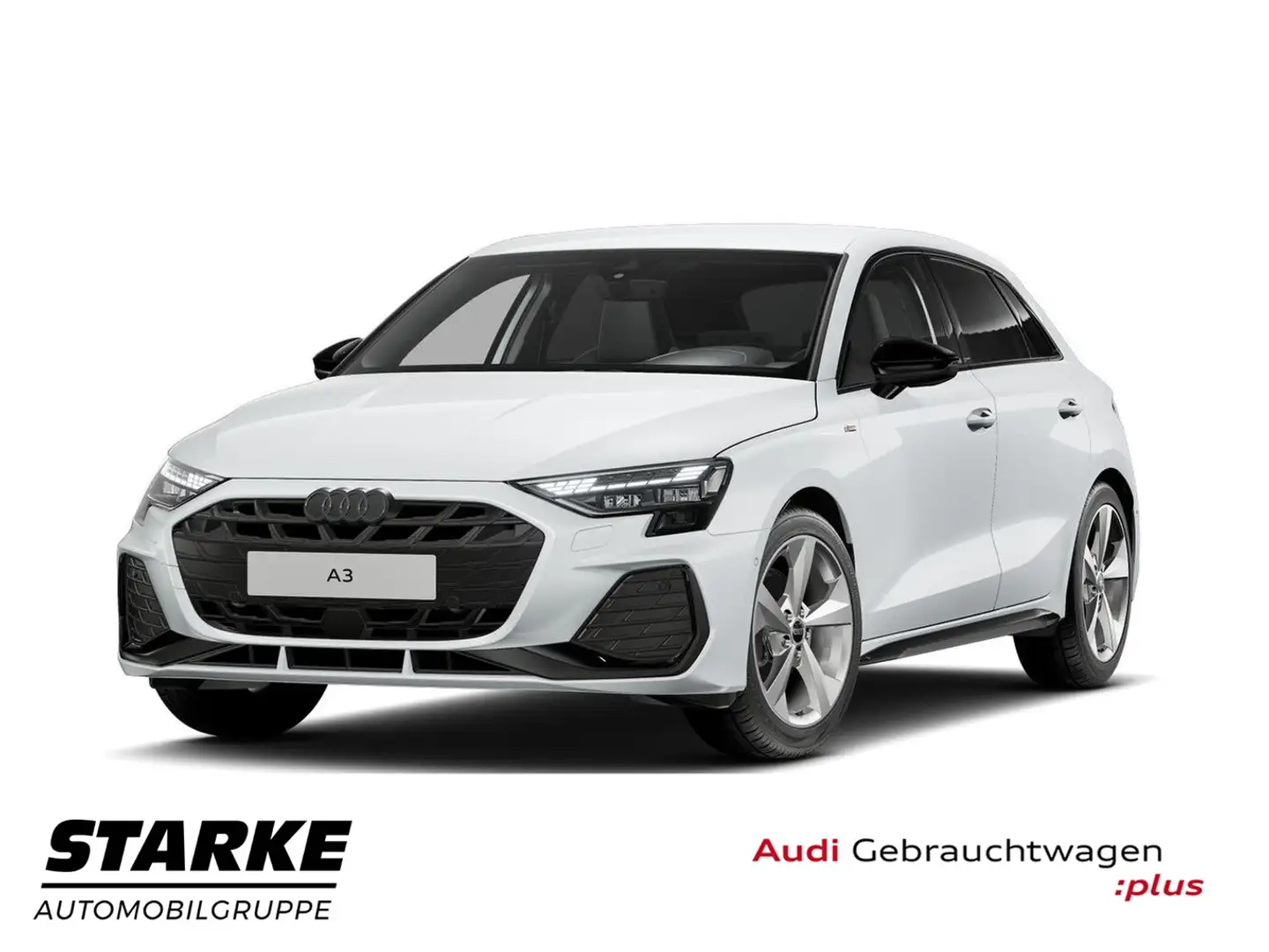 Audi A3 Sportback 30 TFSI S tronic S line Weiß - 1