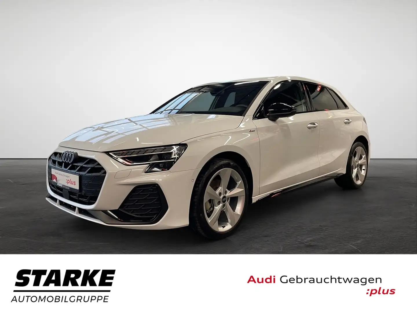 Audi A3 Sportback 30 TFSI S tronic S line Weiß - 2