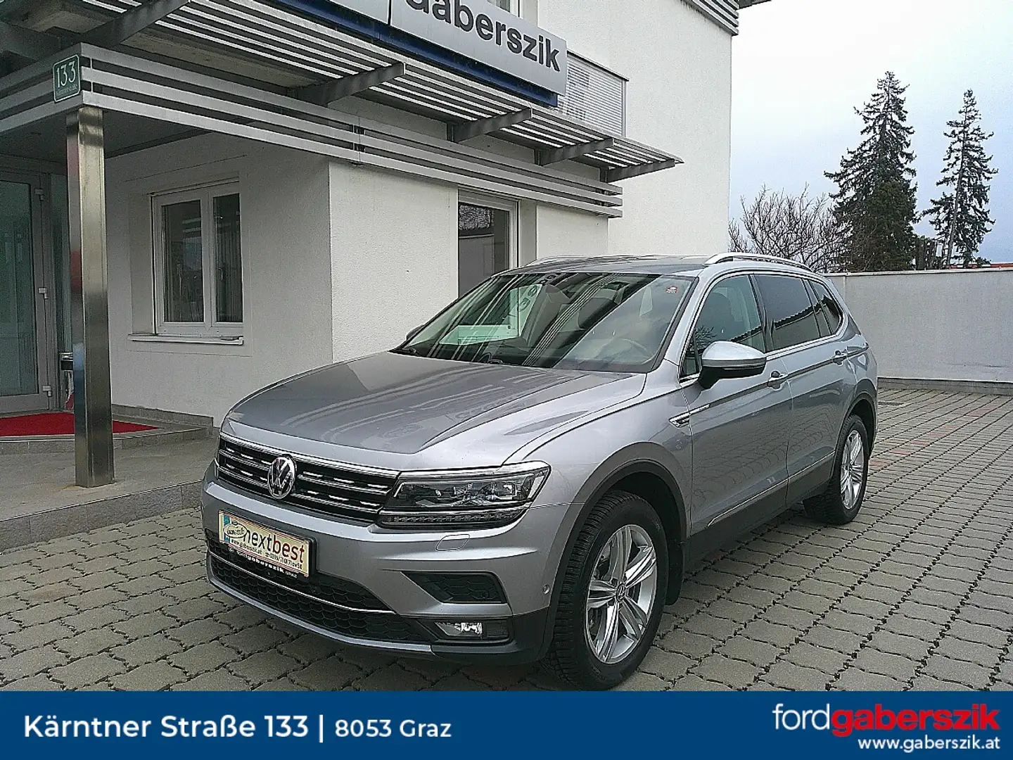 Volkswagen Tiguan Allspace Tiguan 2,0 TDI SCR 4Motion Allspace Highline DSG Silber - 1