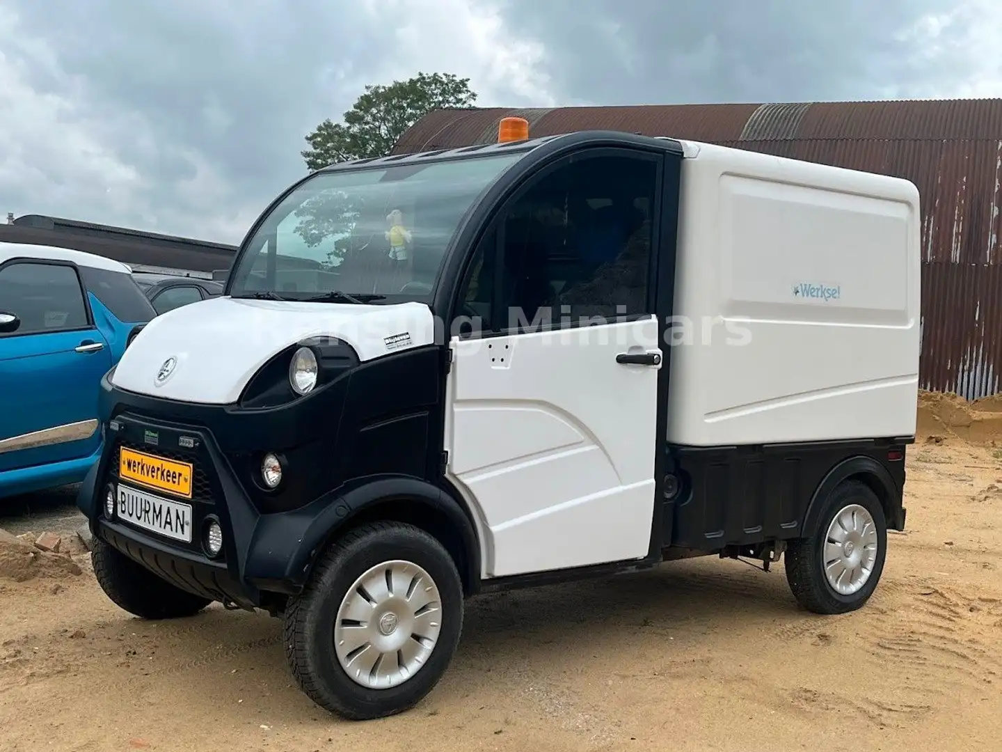 Aixam D-Truck E-Truck ELEKTRO Mopedauto Microcar 45 KM Blanco - 1