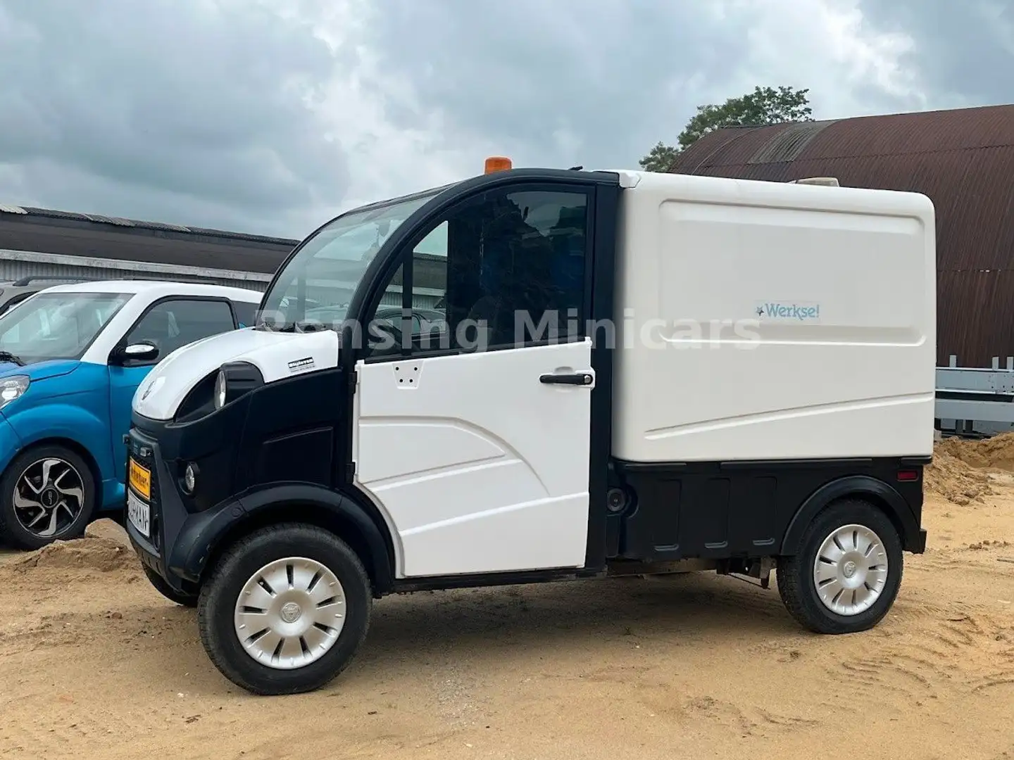 Aixam D-Truck E-Truck ELEKTRO Mopedauto Microcar 45 KM Blanco - 2