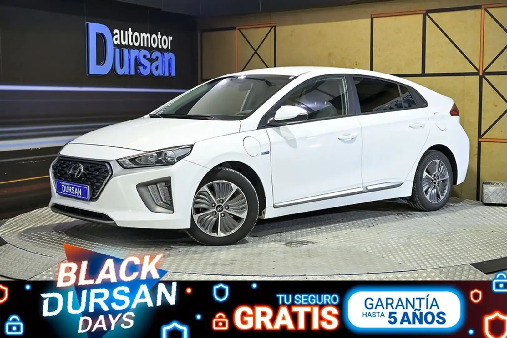 Hyundai IONIQ 1.6 GDI PHEV Klass DCT Blanc - 1