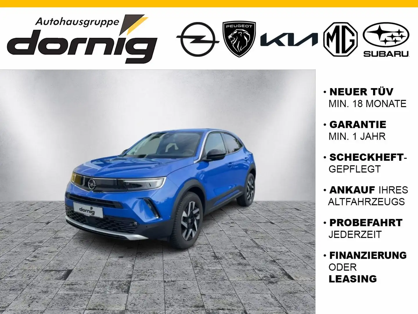 Opel Mokka Elegance, Navi, Kamera hi, PDC Blau - 1