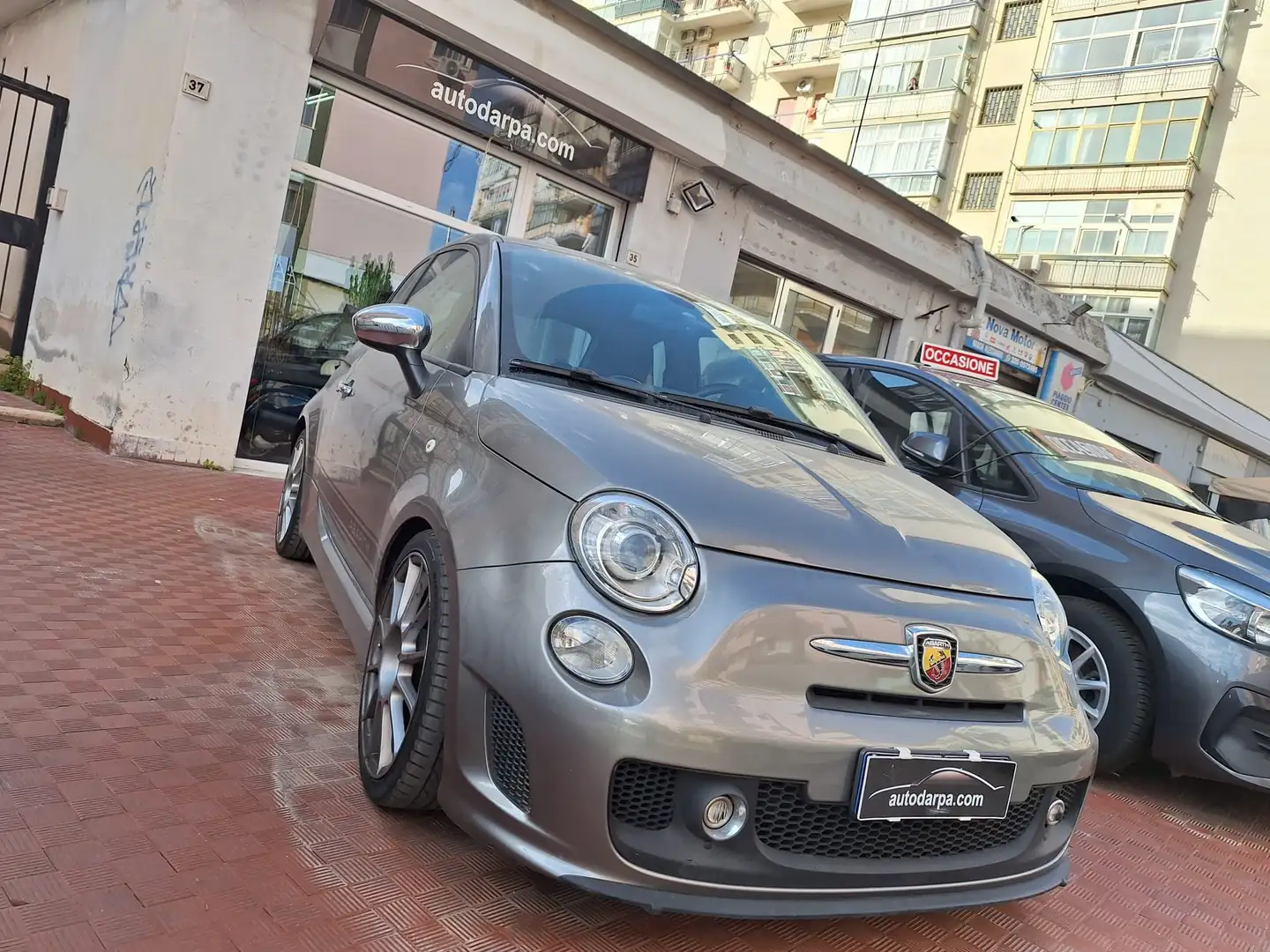Abarth 500 500/595 1.4 16v t. t-jet Custom xeno 135cv Grigio - 1