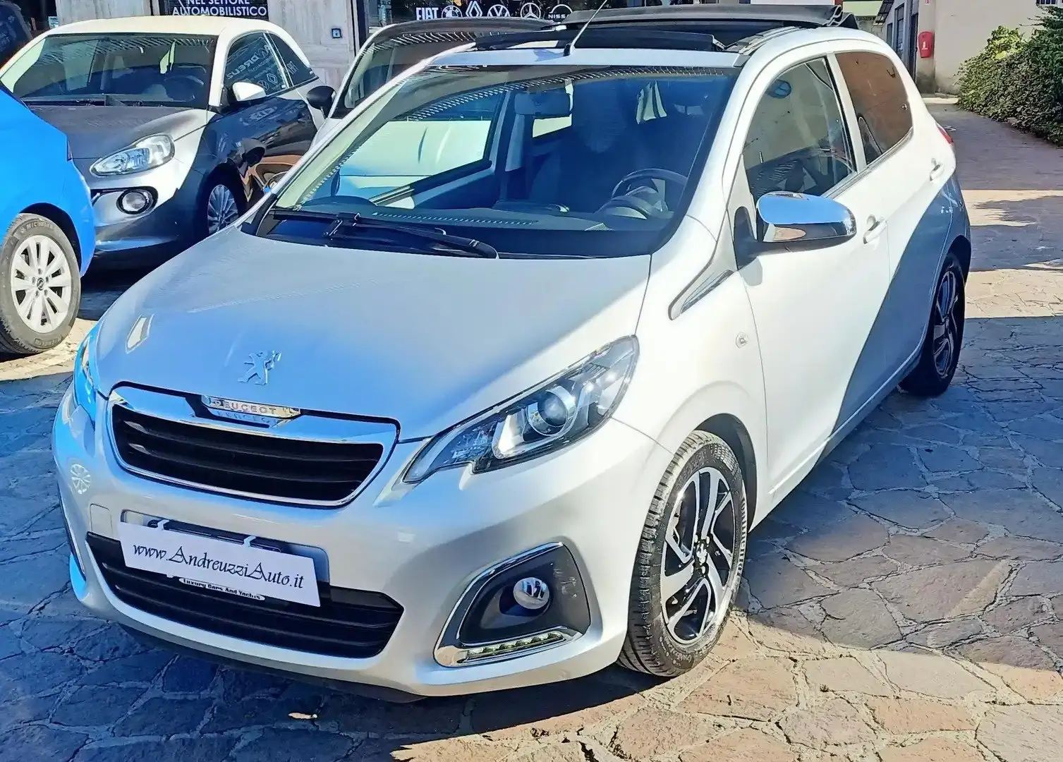 Peugeot 108 5p 1.0 vti Allure Top! s (CABRIO) Argent - 2
