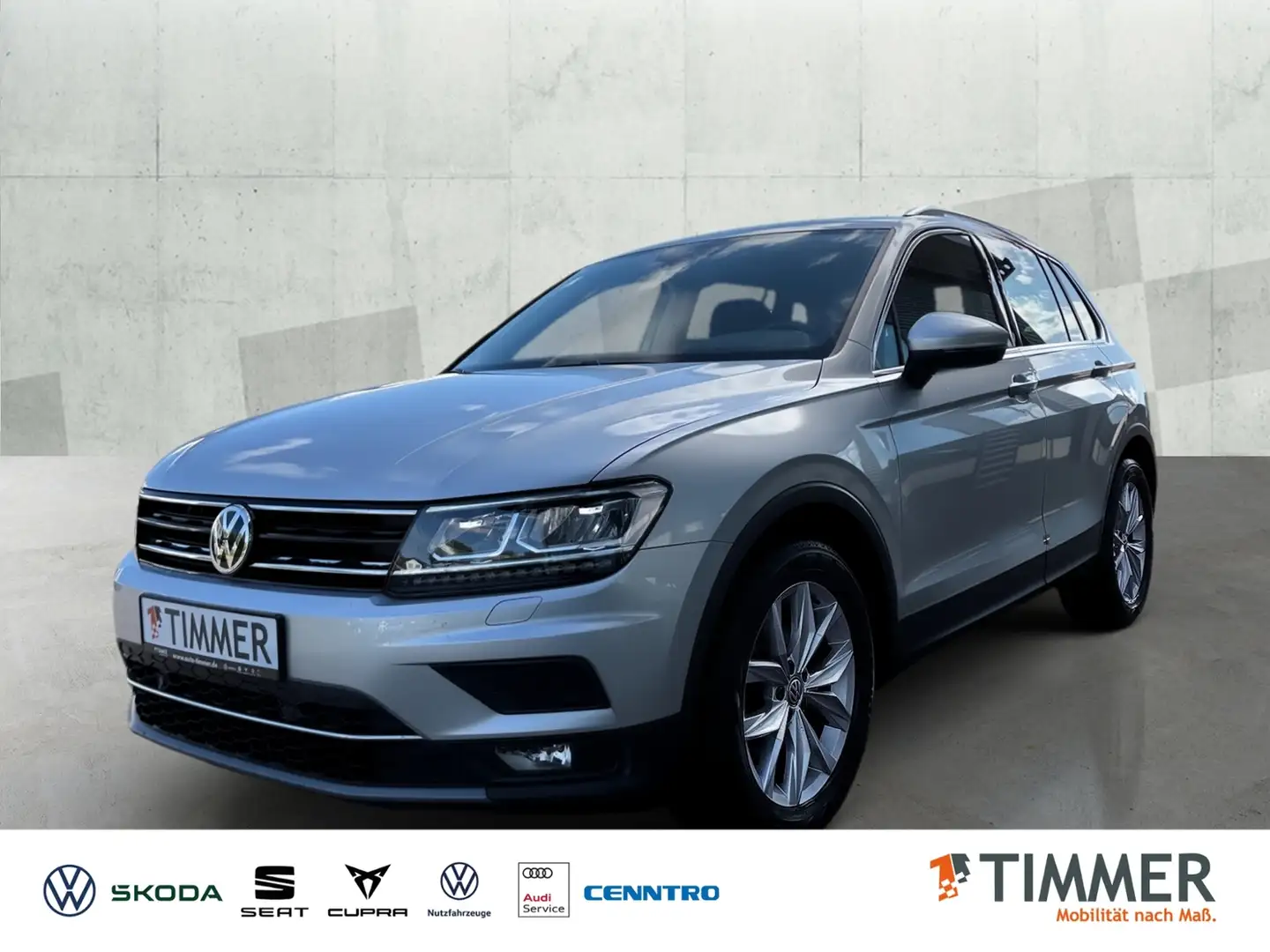 Volkswagen Tiguan 2.0 TDI DSG Highline*NAVI*AHK*PDC*DAB*ACC*SHZ Argento - 1