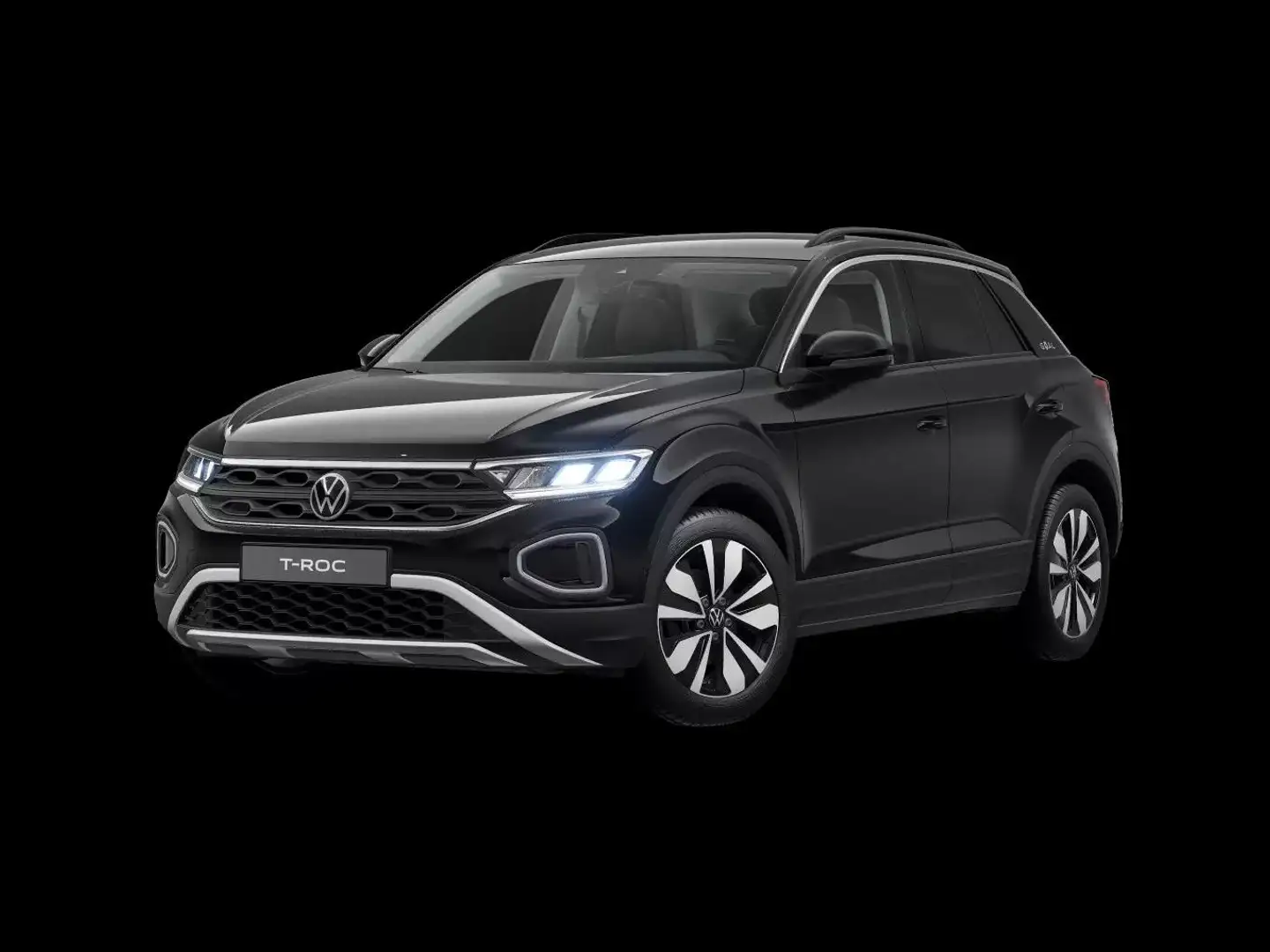 Volkswagen T-Roc T-Roc 1.0 TSI OPF GOAL Zwart - 1