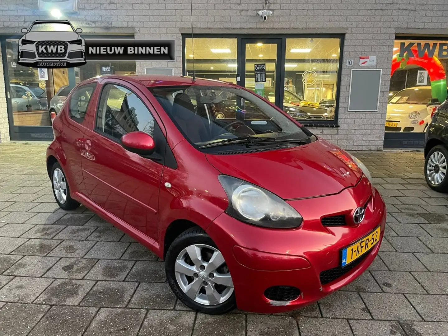 Toyota Aygo 1.0-12V Aspir Red Nieuwe koppelingset Beurt Rot - 1