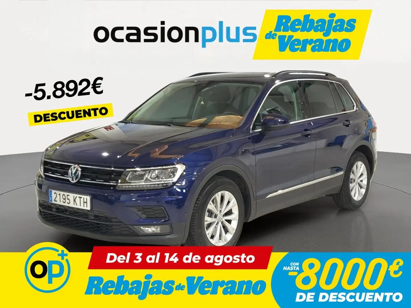 Volkswagen Tiguan 1.5 TSI Advance DSG 110kW Azul - 1
