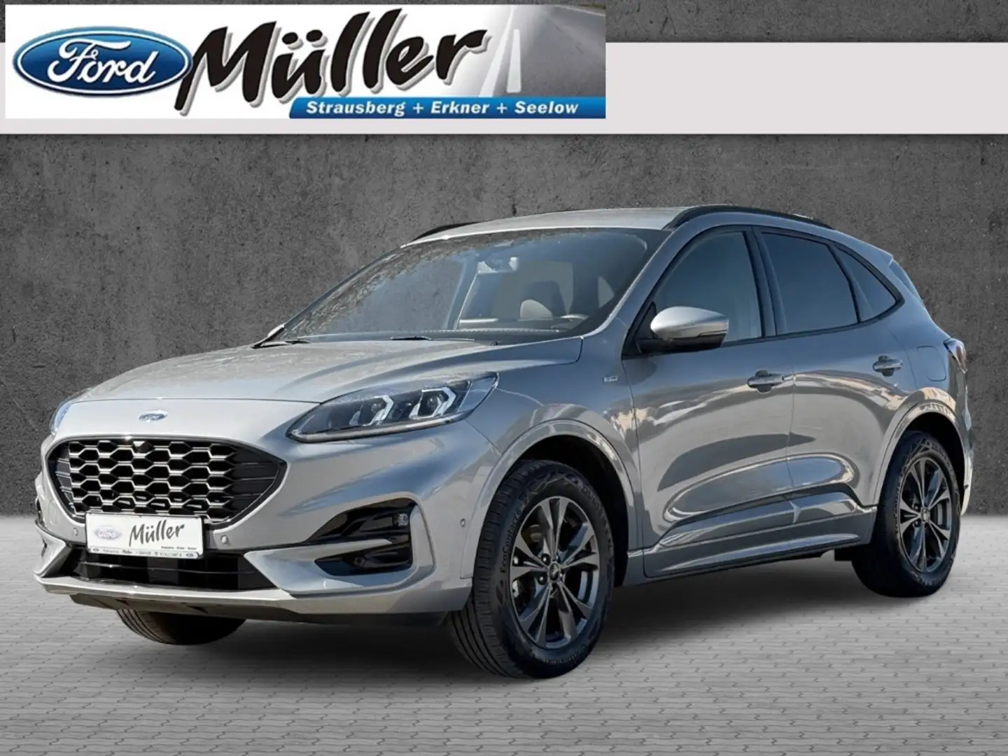 Ford Kuga Hybrid 2.5 FHEV ST-Line X Argent - 1