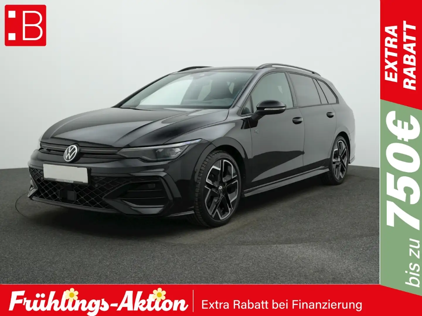 Volkswagen Golf Variant VIII 2.0 TDI DSG R-Line IQ.LIGHT AHK HUD KAMERA HK Negro - 1