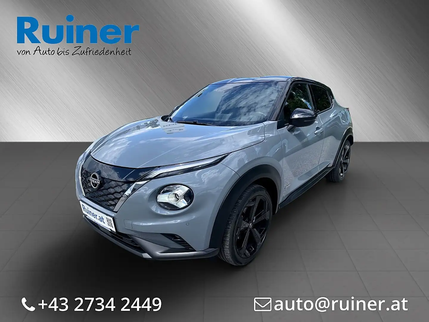 Nissan Juke 1,6 Hybrid Tekna 4AMT Aut.    "Hybrid" Grau - 1