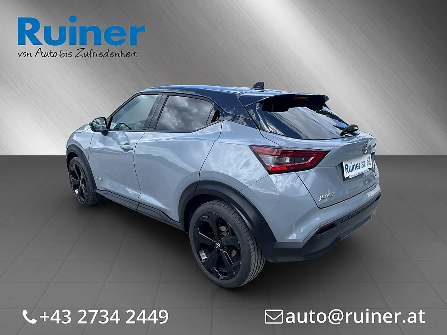 Nissan Juke 1,6 Hybrid Tekna 4AMT Aut.    "Hybrid" Grau - 2