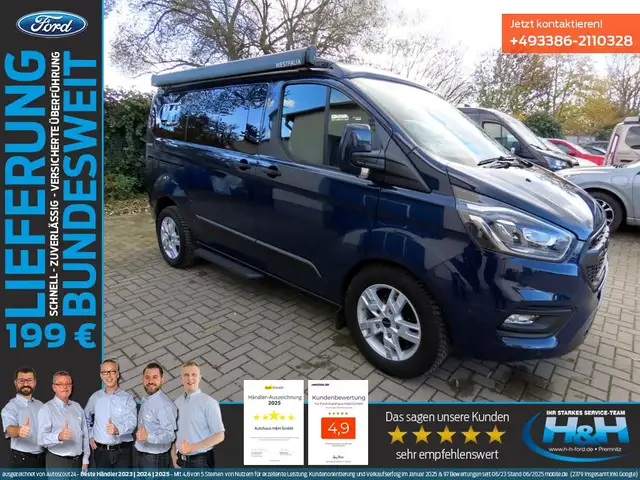 Ford Transit Custom Nugget 2.0 Aut AD Xenon+Markise+AHK+ACC+AD