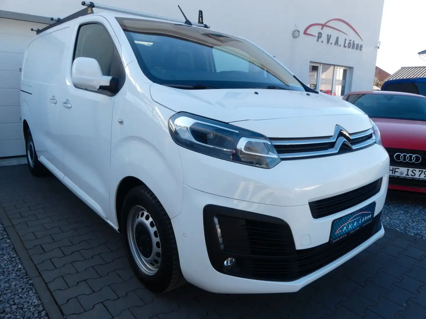 Citroen Jumpy Club M 2 x EL Schiebetür | CAM | PDC | AHK Weiß - 1