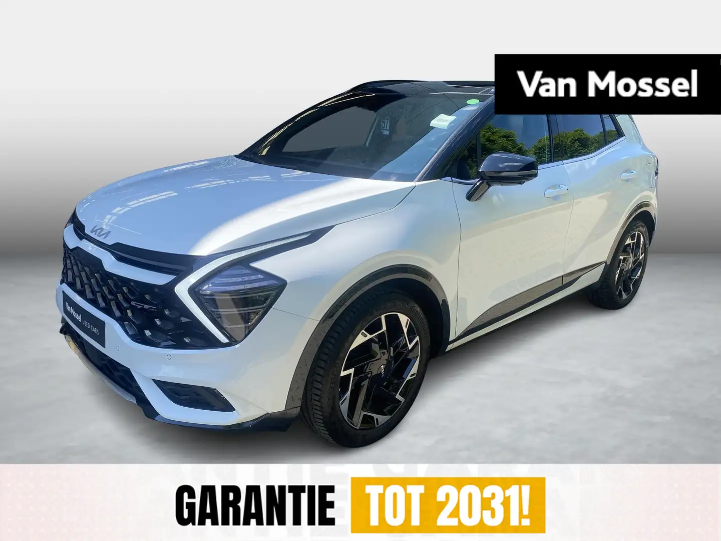 Kia Sportage 1.6 T-GDi 48V 7DCT GT Line Blanc - 1