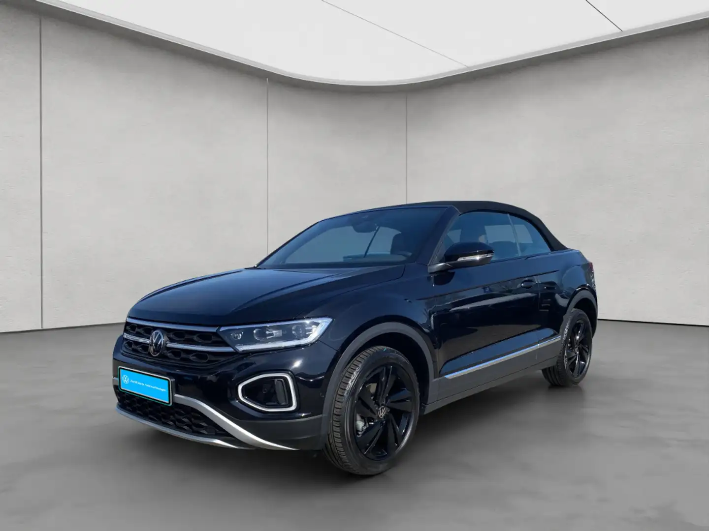 Volkswagen T-Roc Cabriolet Style 1.5 TSI DSG Style NAV APP Schwarz - 2