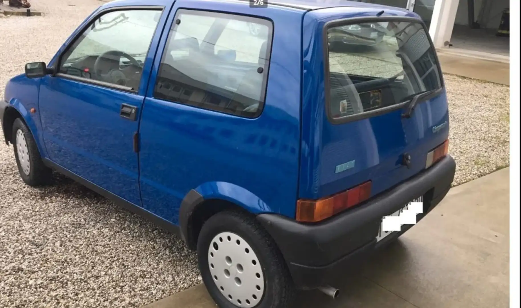 Fiat Cinquecento UNICO PROPRIETARIO plava - 2