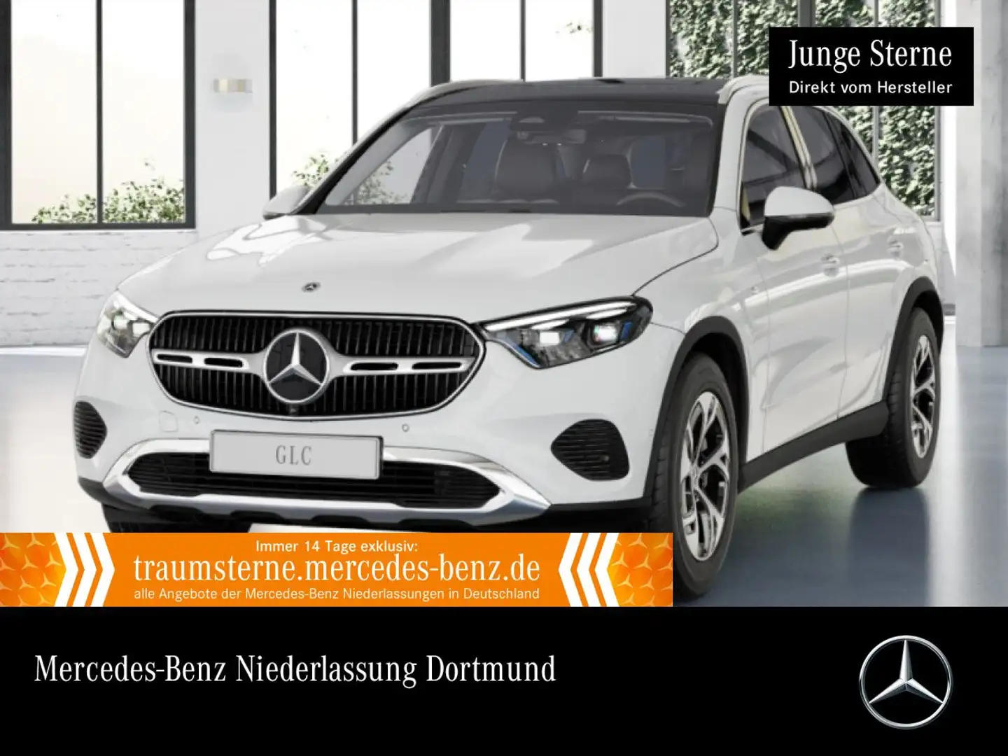 Mercedes-Benz GLC 300 e 4M AVANTG+PANO+360+AHK+TOTW+KEYLESS+9G Bianco - 1