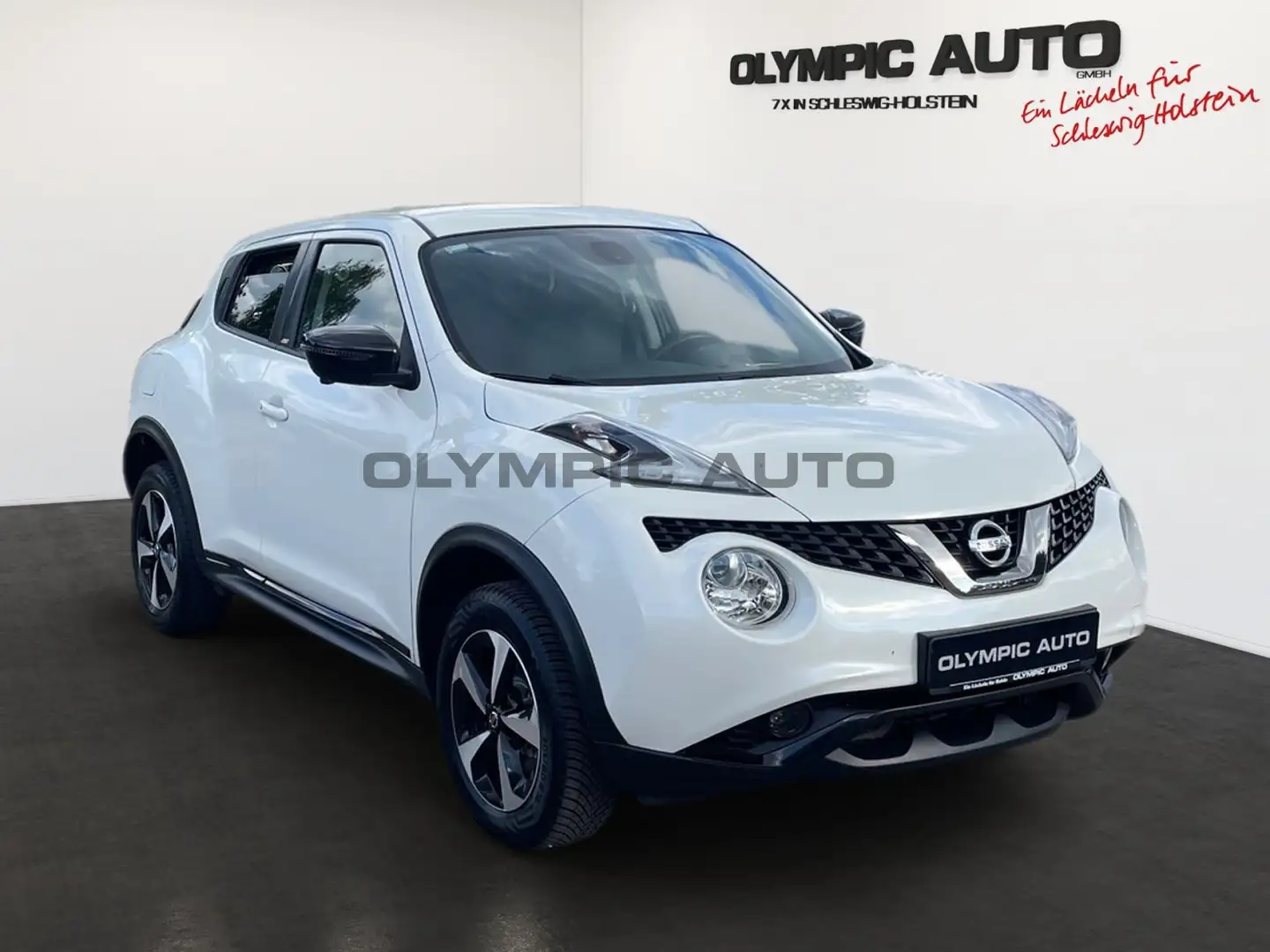 Nissan Juke JUKE 1.6l CVT 4x2 BOSE GJR TEMP BT NAVI EL.FH Weiß - 2