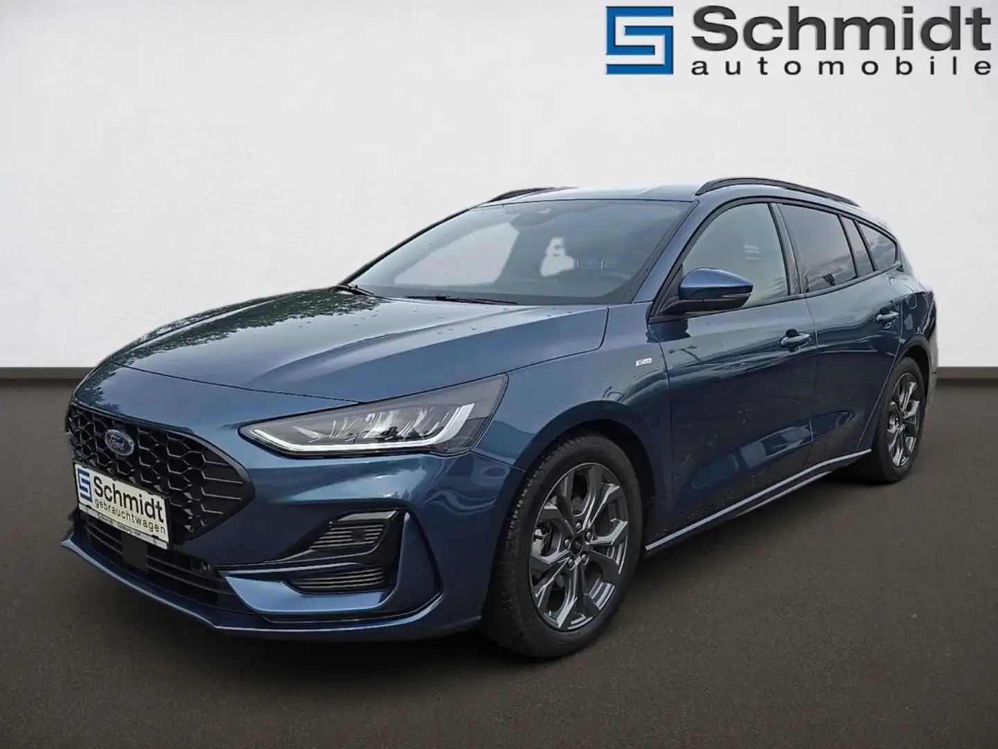 Ford Focus Turnier 1,5 EcoBlue ST-Line Aut. Blau - 2