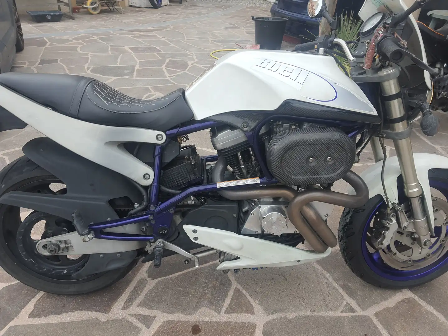 Buell X1 x1 Lightning Blanco - 2