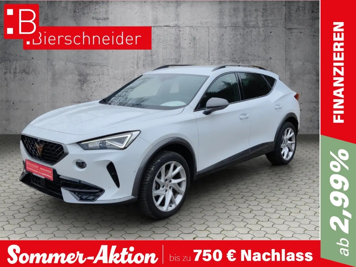 CUPRA Formentor 1.5 TSI DSG NAVI LED 360 KAMERA ACC SHZ Weiß - 1